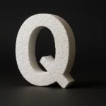 Kvalitní polystyren je označen logem „Q“