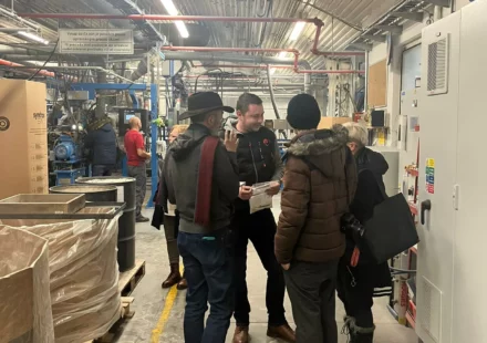 Presstrip do recyklačního závodu se setkal s velkým zájmem ze strany novinářů