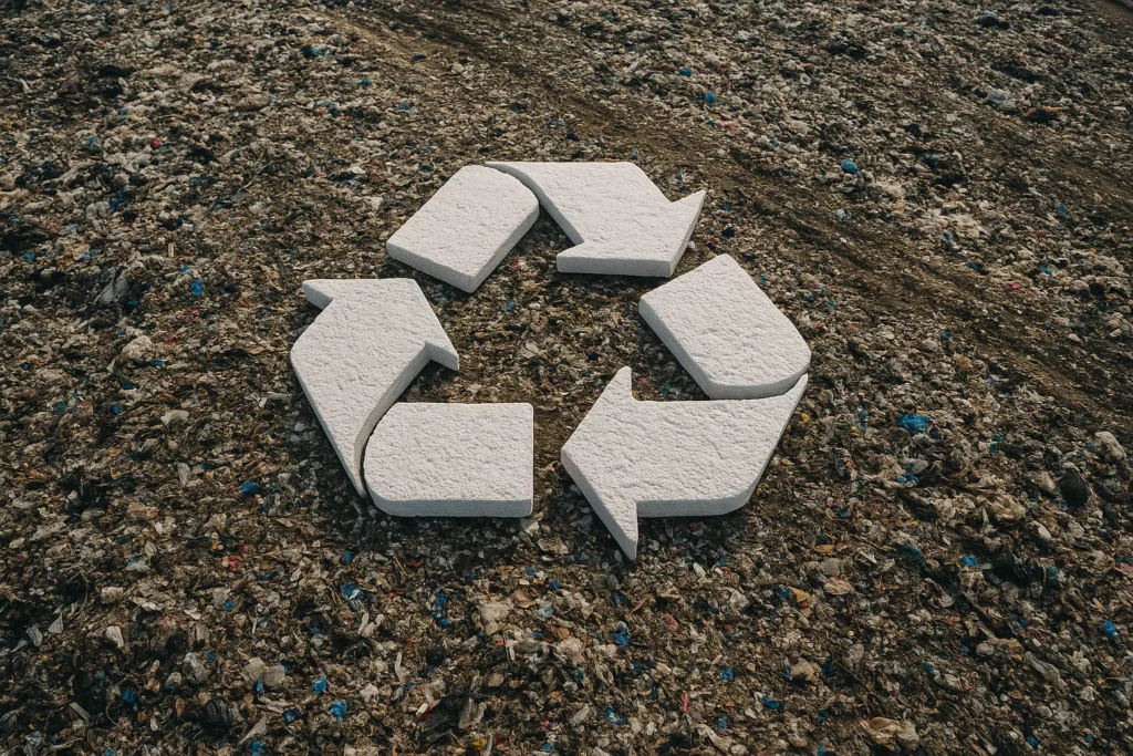 Recyklace a udržitelnost polystyrenu
