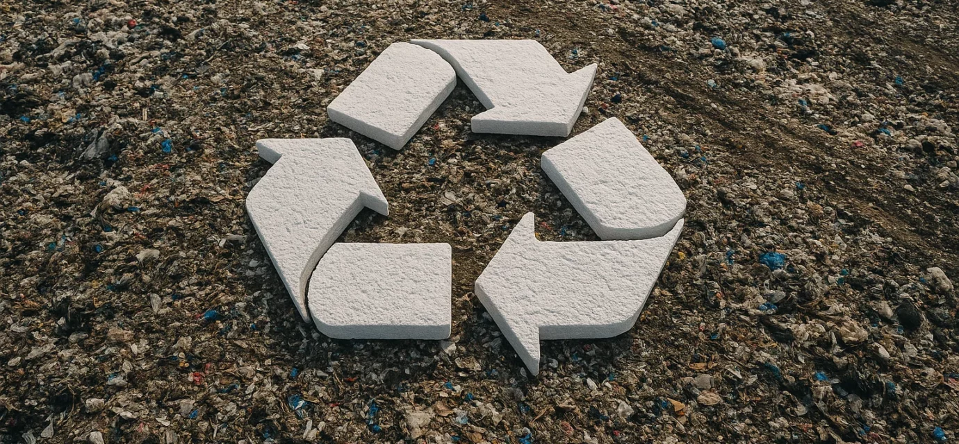 Recyklace a udržitelnost polystyrenu