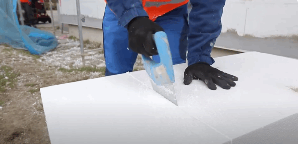Recyklace odřezků odpadního stavebního EPS (bez obsahu HBCDD)