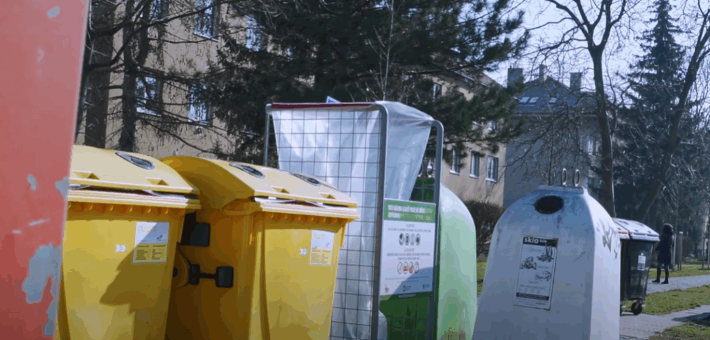 Separovaný sběr odpadního pěnového polystyrenu z obalů