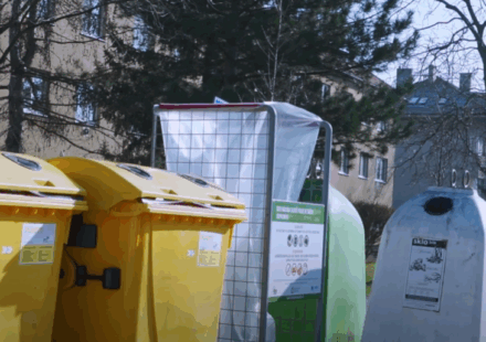Separovaný sběr odpadního pěnového polystyrenu z obalů