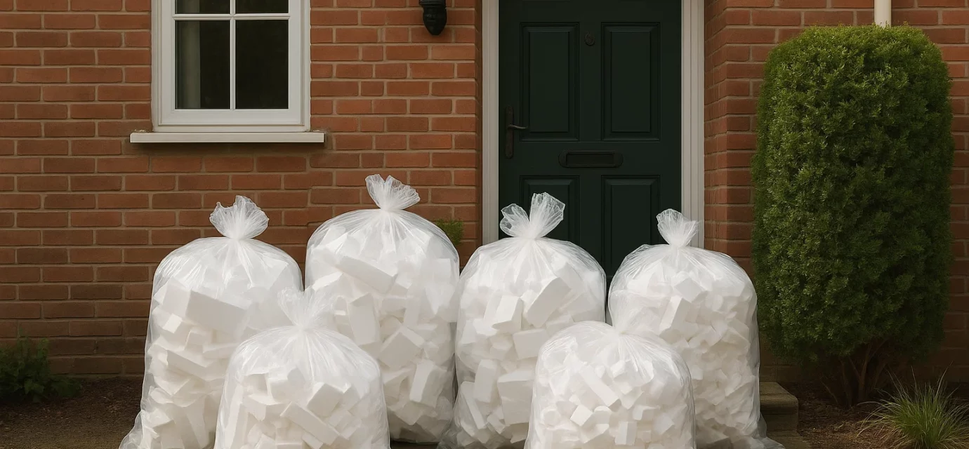 Průvodce recyklací pěnového polystyrenu (EPS) pro běžné spotřebitele