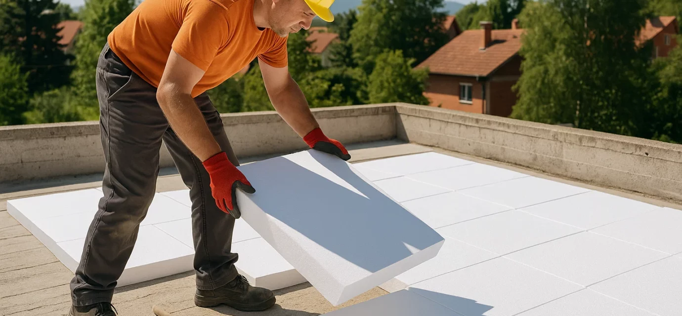 Instalace, aplikace a závady při provádění polystyrenu