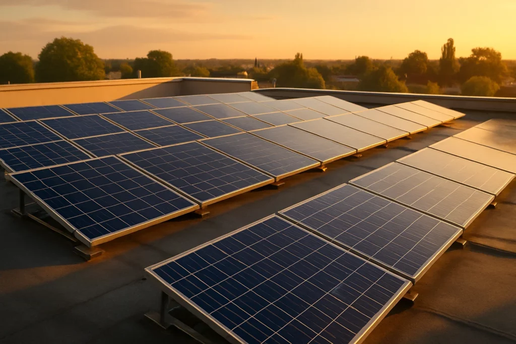 Požadavky na střešní plášť při umísťování fotovoltaických elektráren z hlediska požární bezpečnosti
