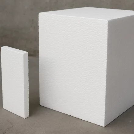 Tloušťka, rozměrové a fyzikální vlastnosti pěnového polystyrenu