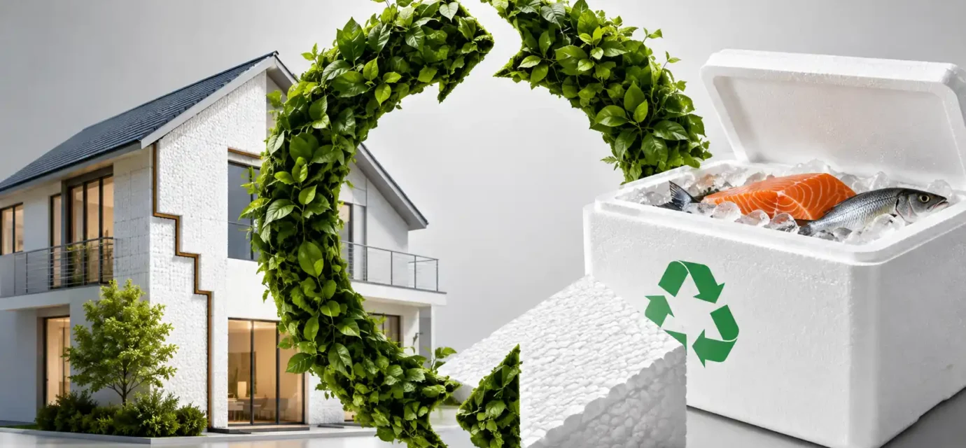 Pěnový polystyren pomáhá budovat odolnou a klimaticky neutrální Evropu