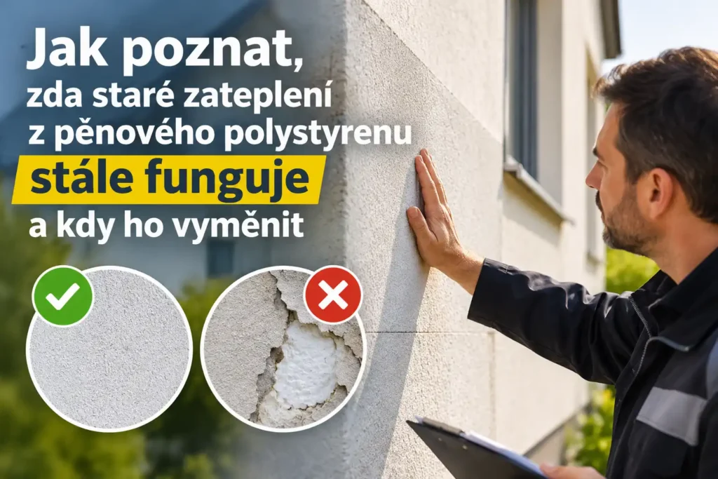 Posouzení stavu polystyrenové fasády